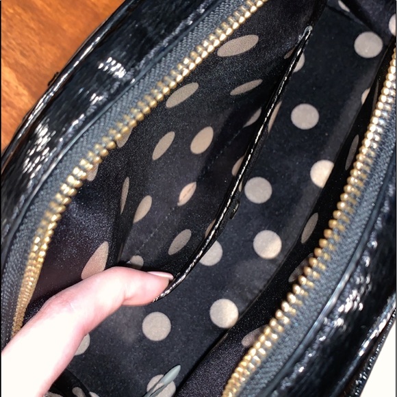 Authentic Kate Spade patent small handle bag - Picture 6 of 8